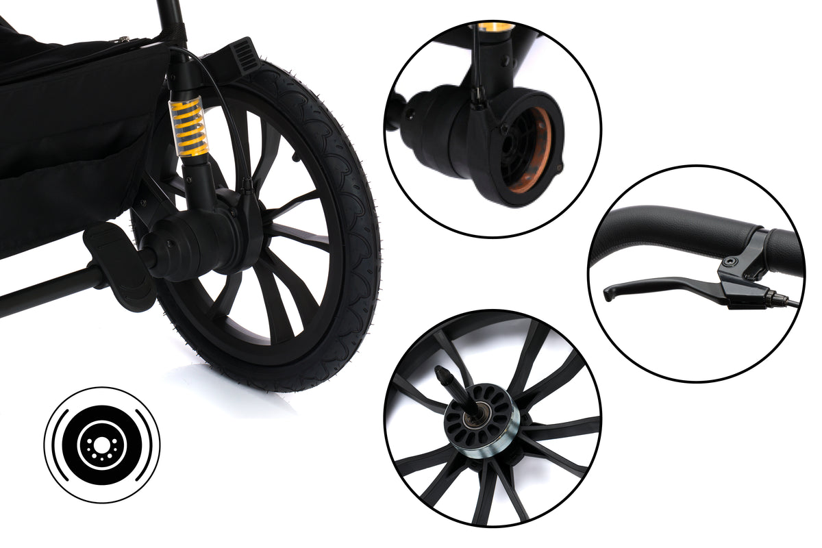 Jogger Run with Air Wheels