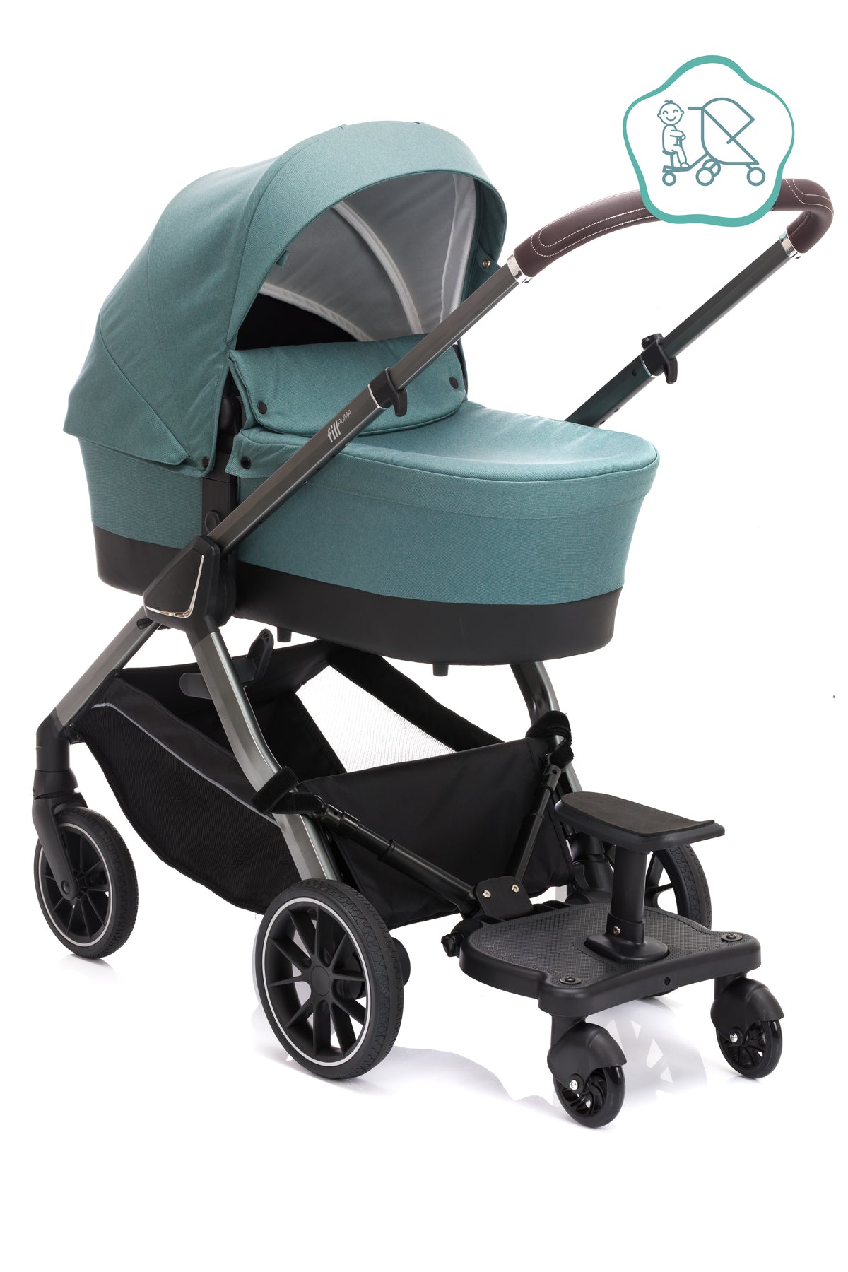 Mitfahrbrett Basic mit Sitz