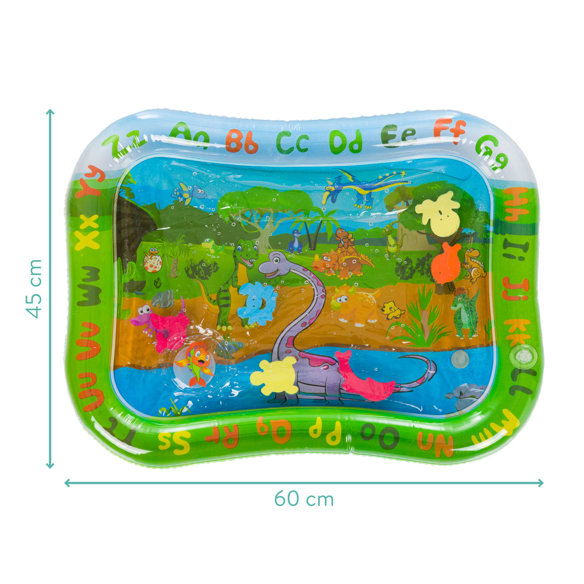 Water Play Mat with Squeaker Button