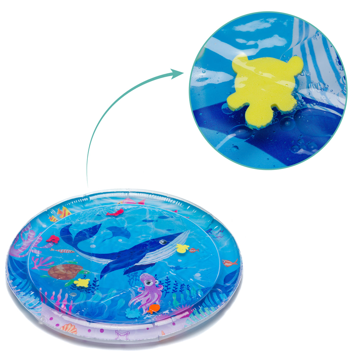Water Play Mat Round