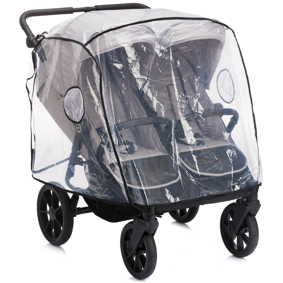 Rain Cover for Twin Pushchair