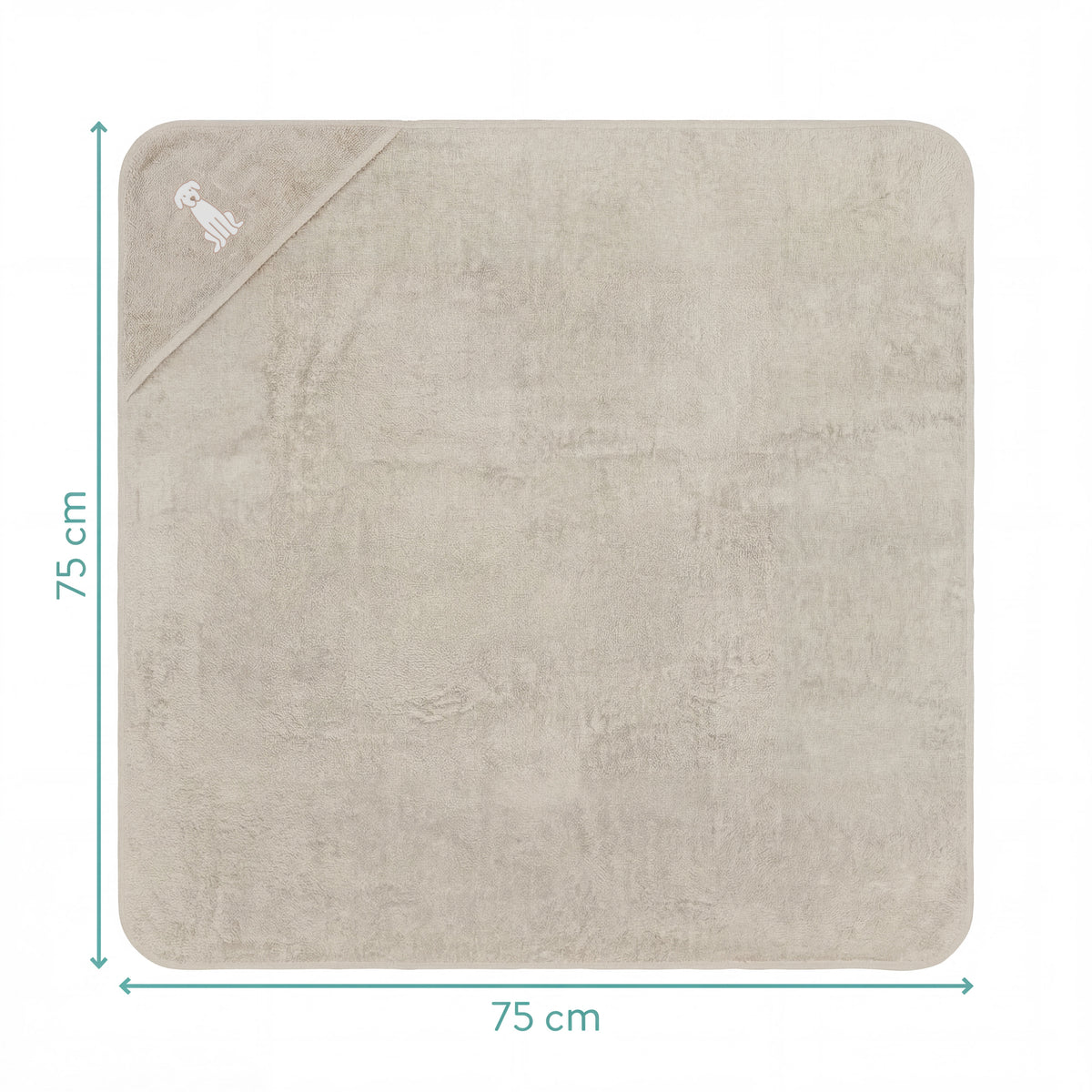 Hooded Bath Towel 75x75 cm