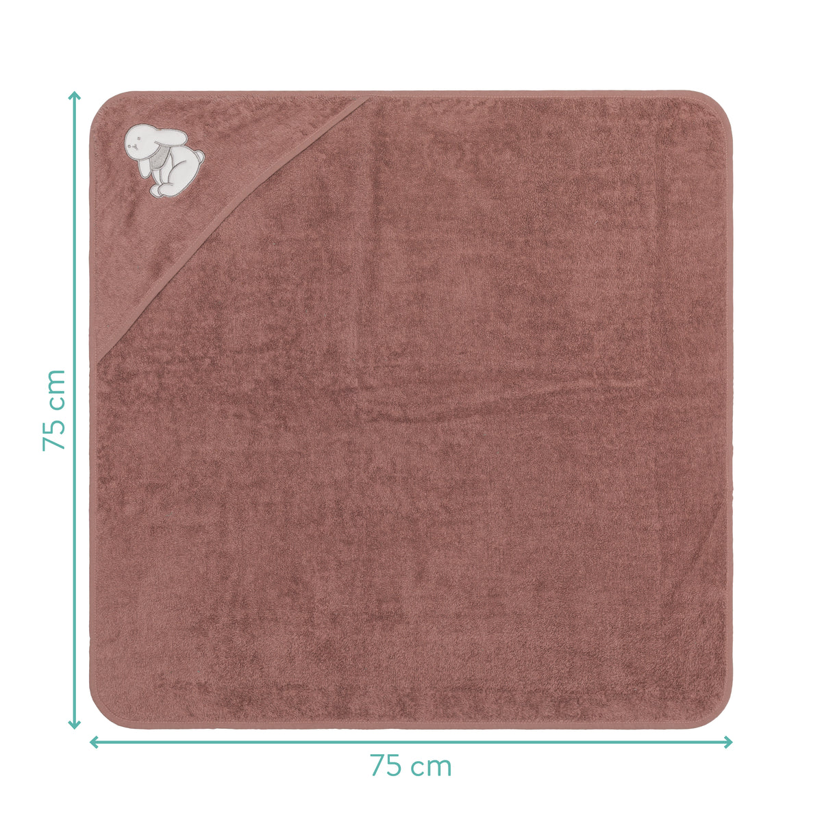 Hooded Bath Towel 75x75 cm