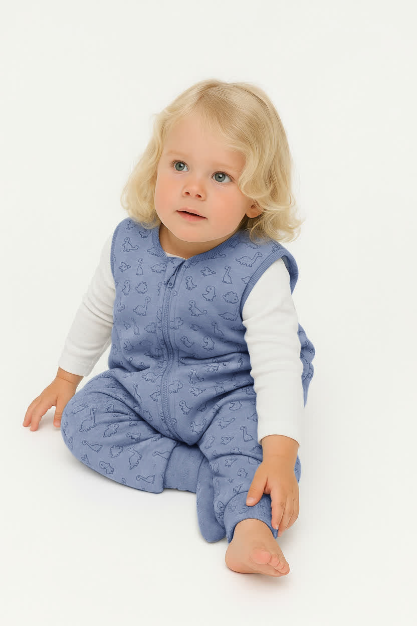 Sommerschlafsack mit Beinen 80cm