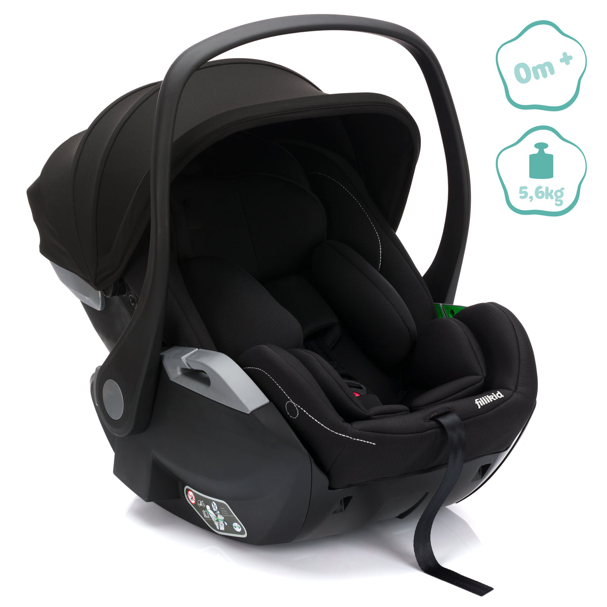 Car Seat NOA Gr. 0 360° incl. Base Station