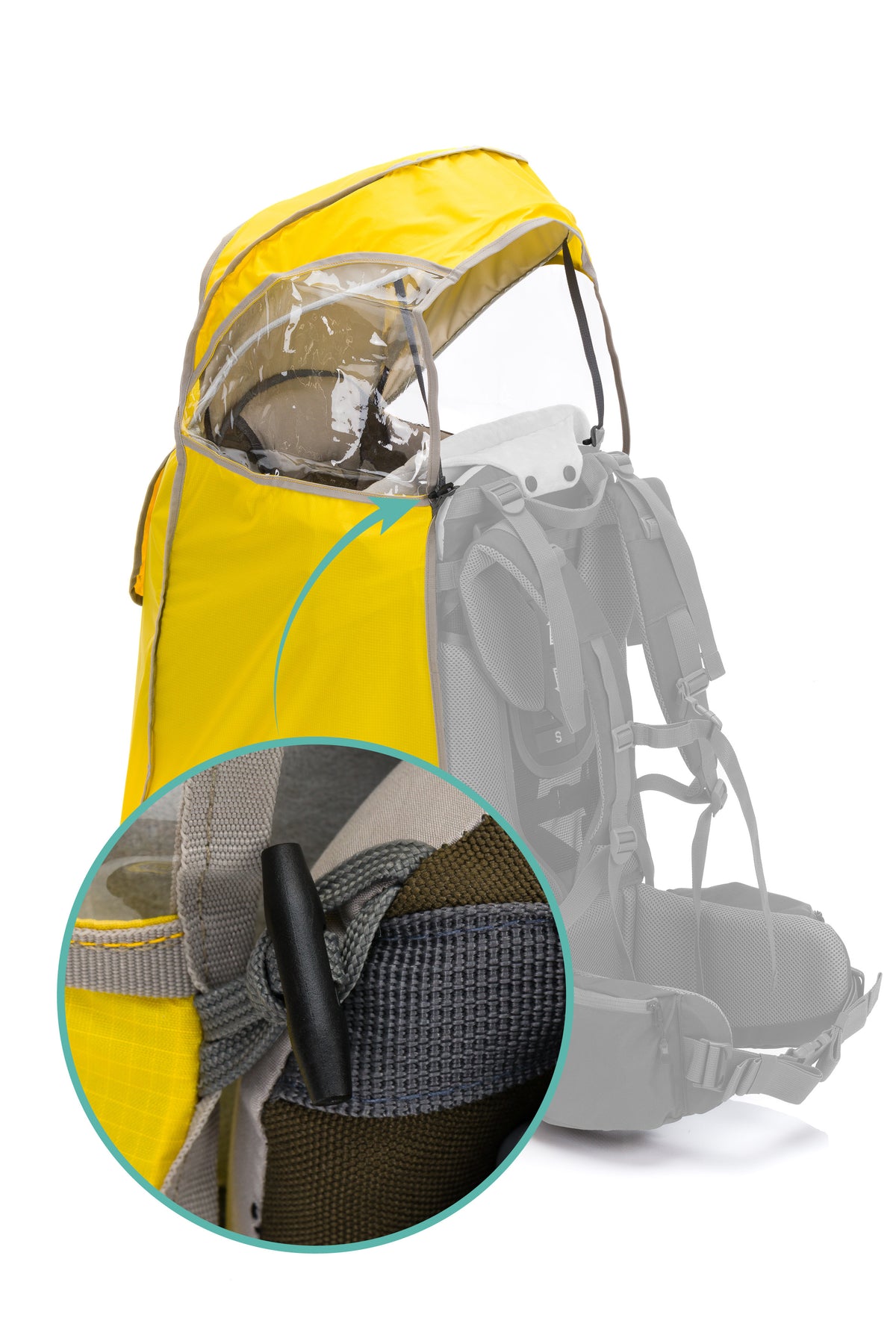 Regenschutz Rückentrage zu HB110
