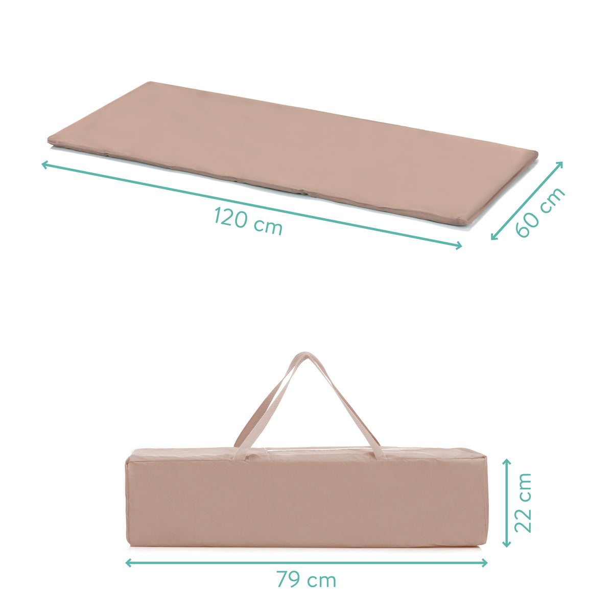 Travel Cot 120x60 cm Valencia