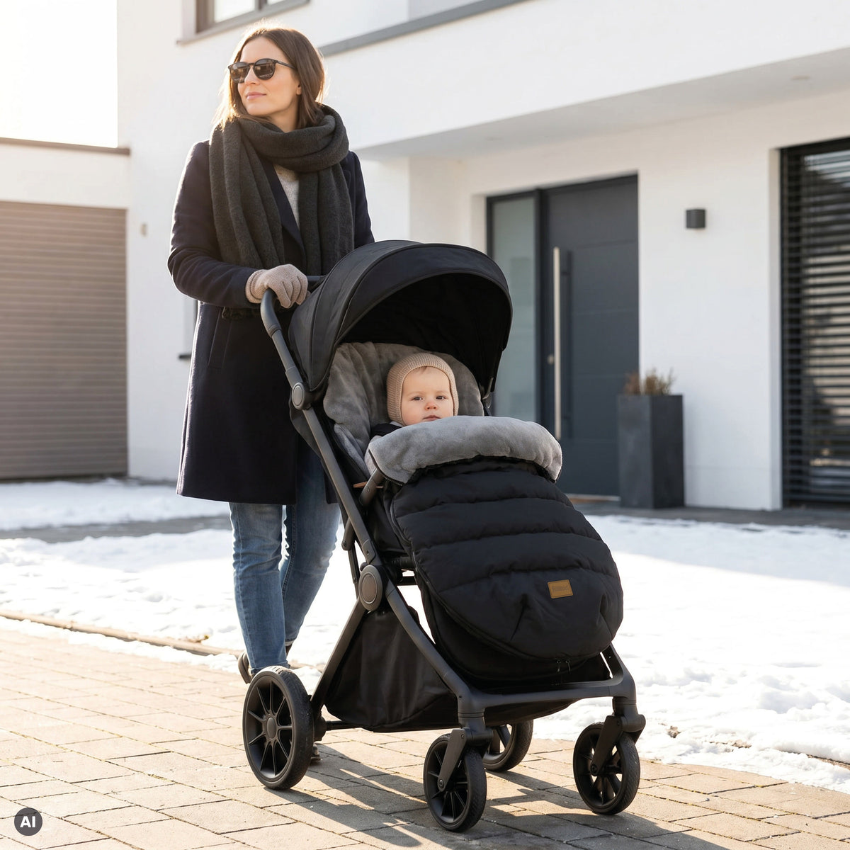 Winterfußsack Hybrid