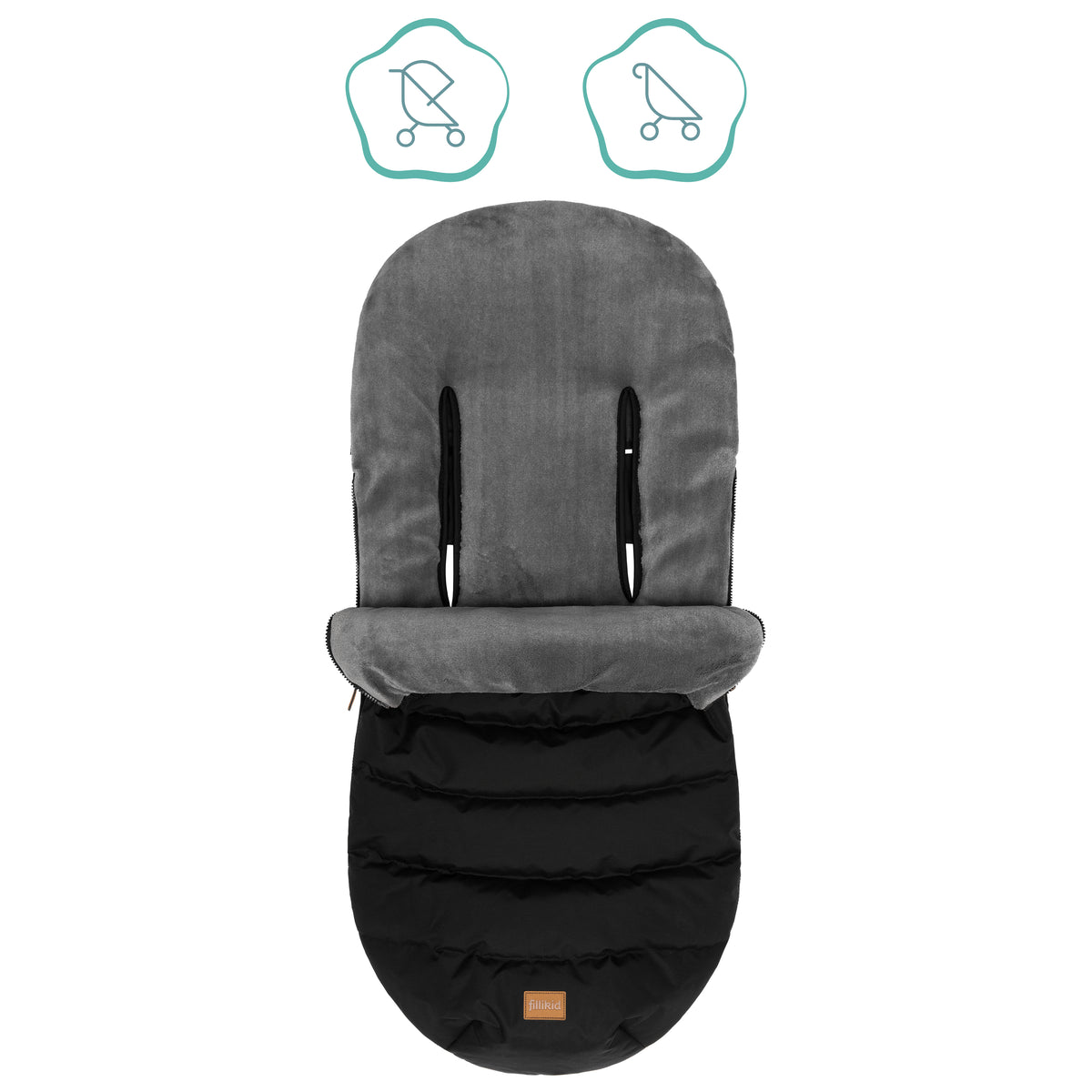 Winterfußsack Hybrid
