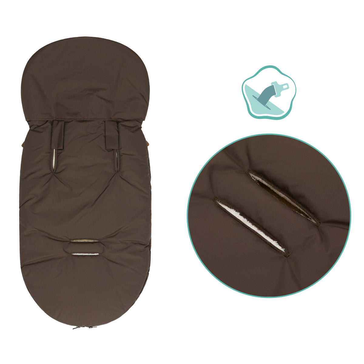 Winterfußsack Hybrid