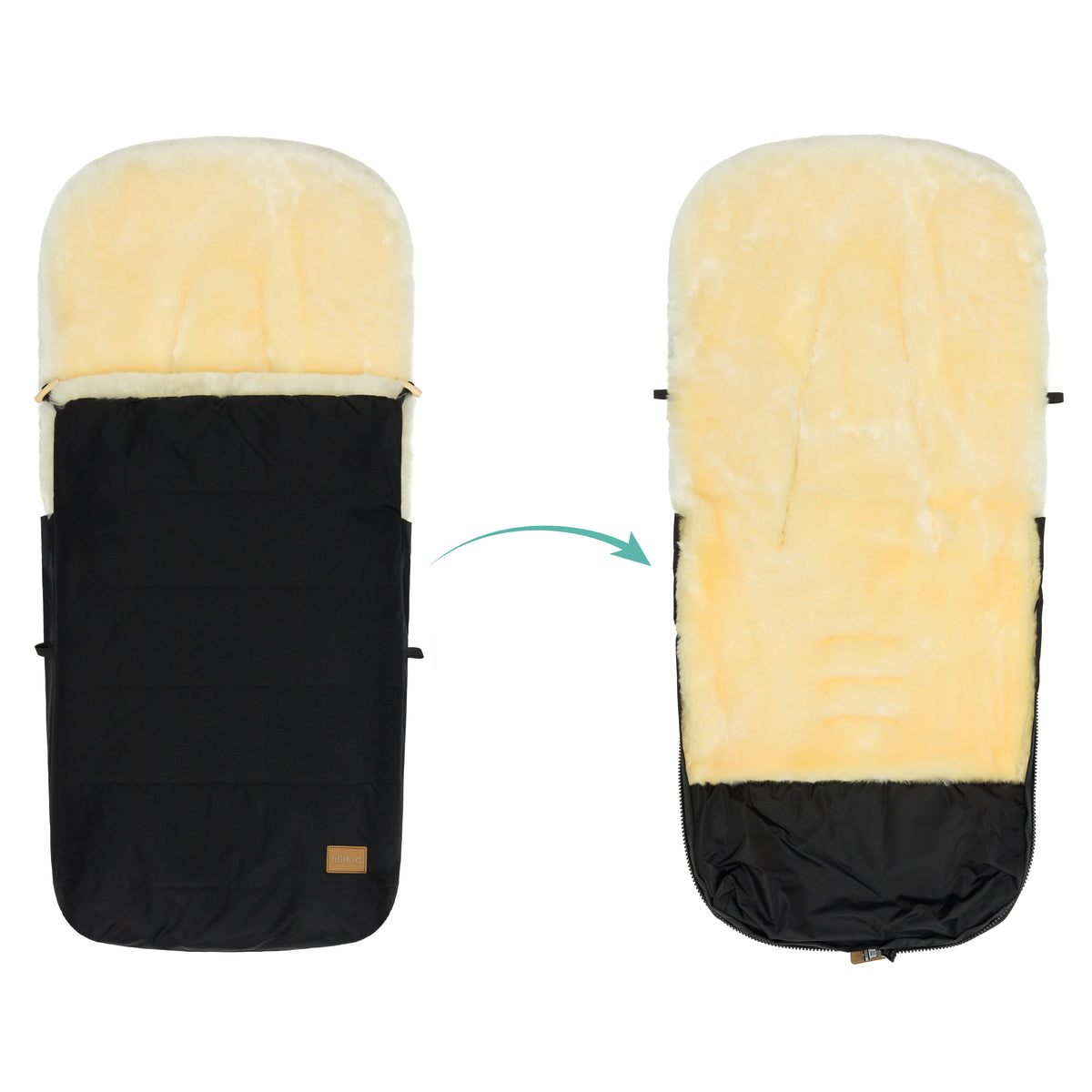 Winterfußsack Bernina