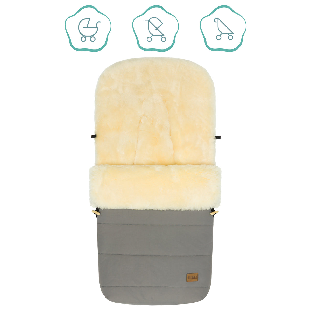 Winterfußsack Bernina