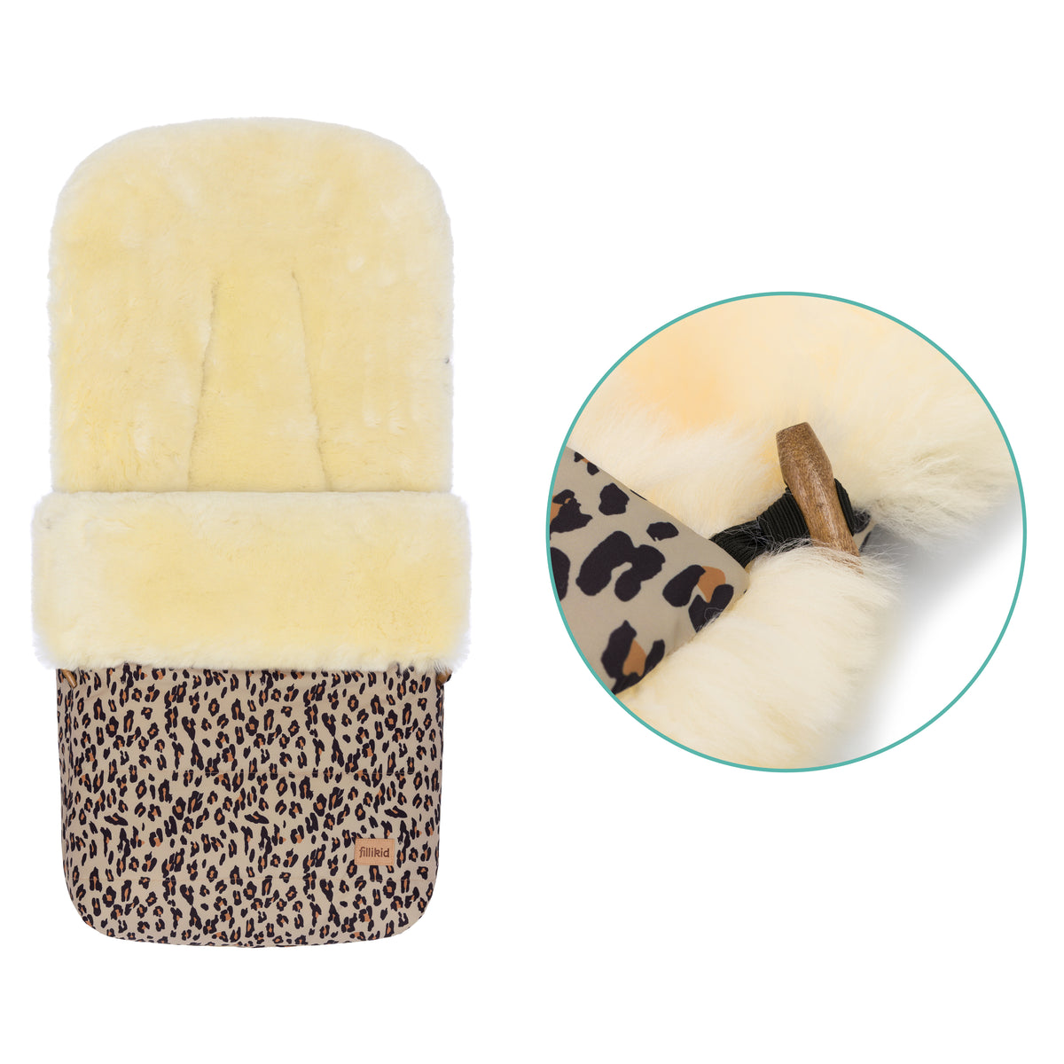 Winterfußsack Bernina Animal Leopard