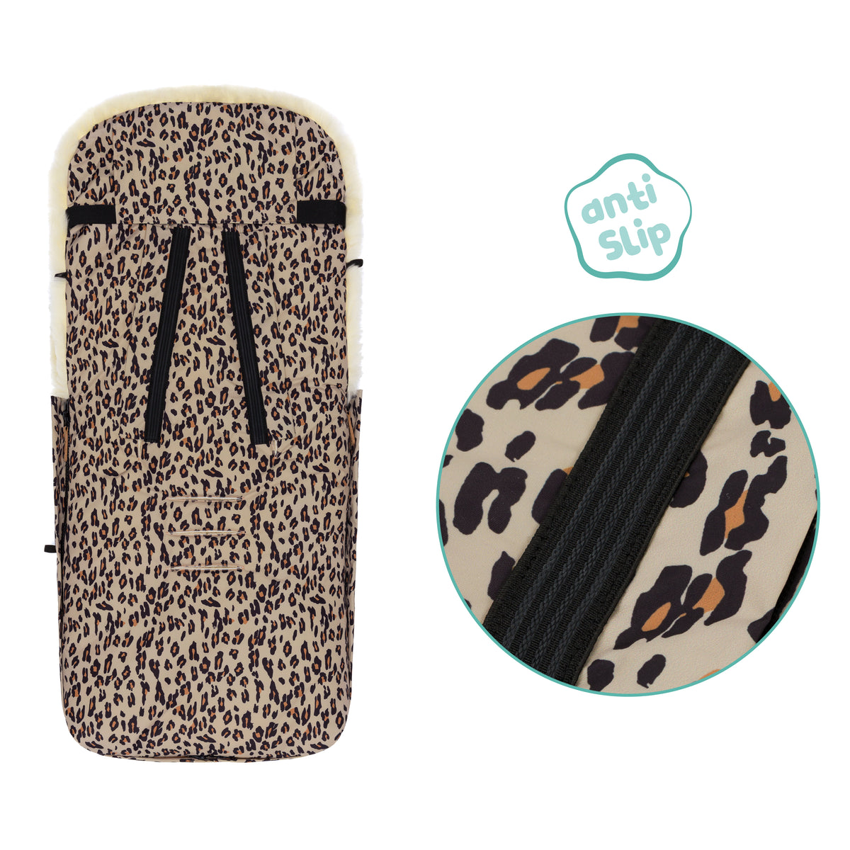 Winterfußsack Bernina Animal Leopard