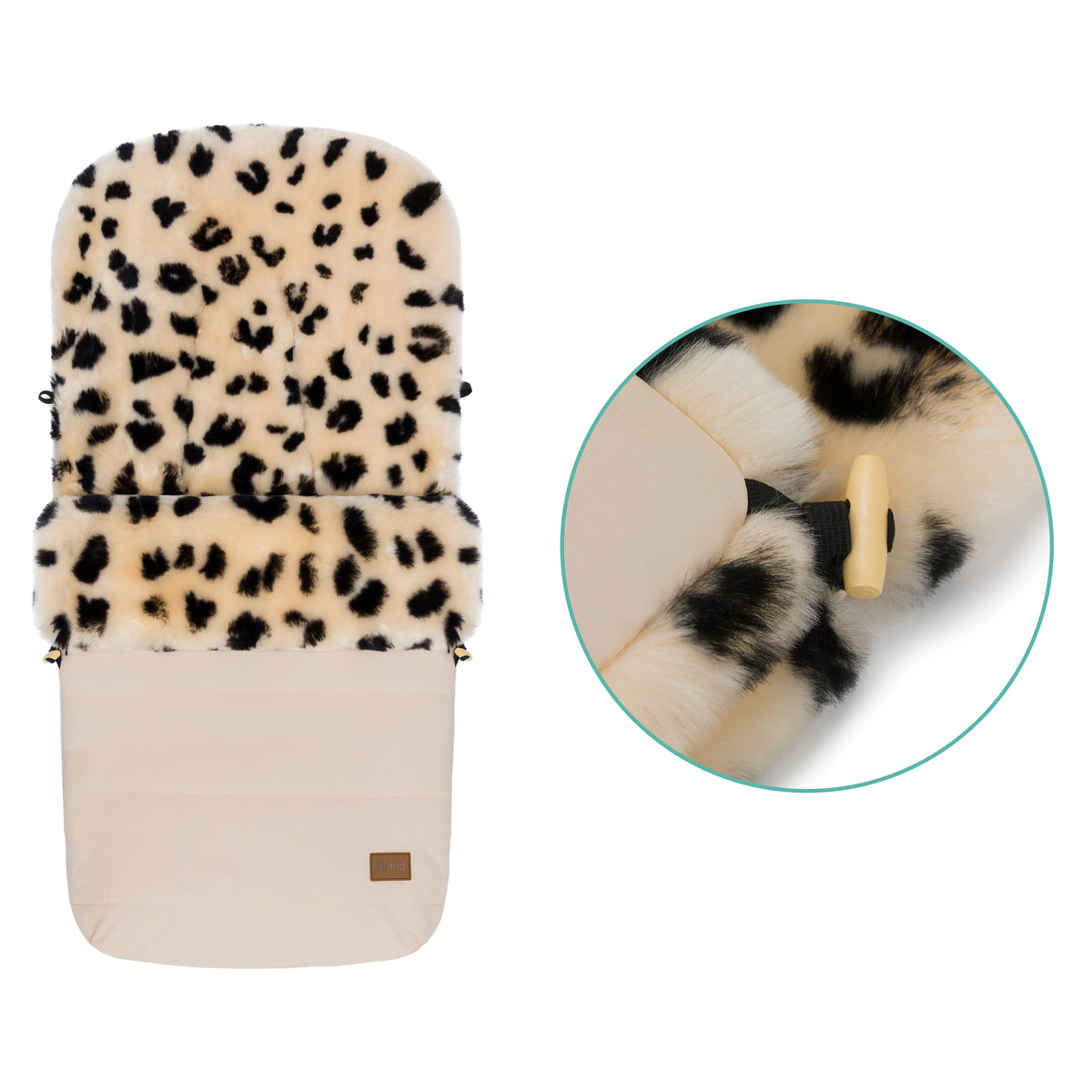 Winterfußsack Bernina Snow Leopard