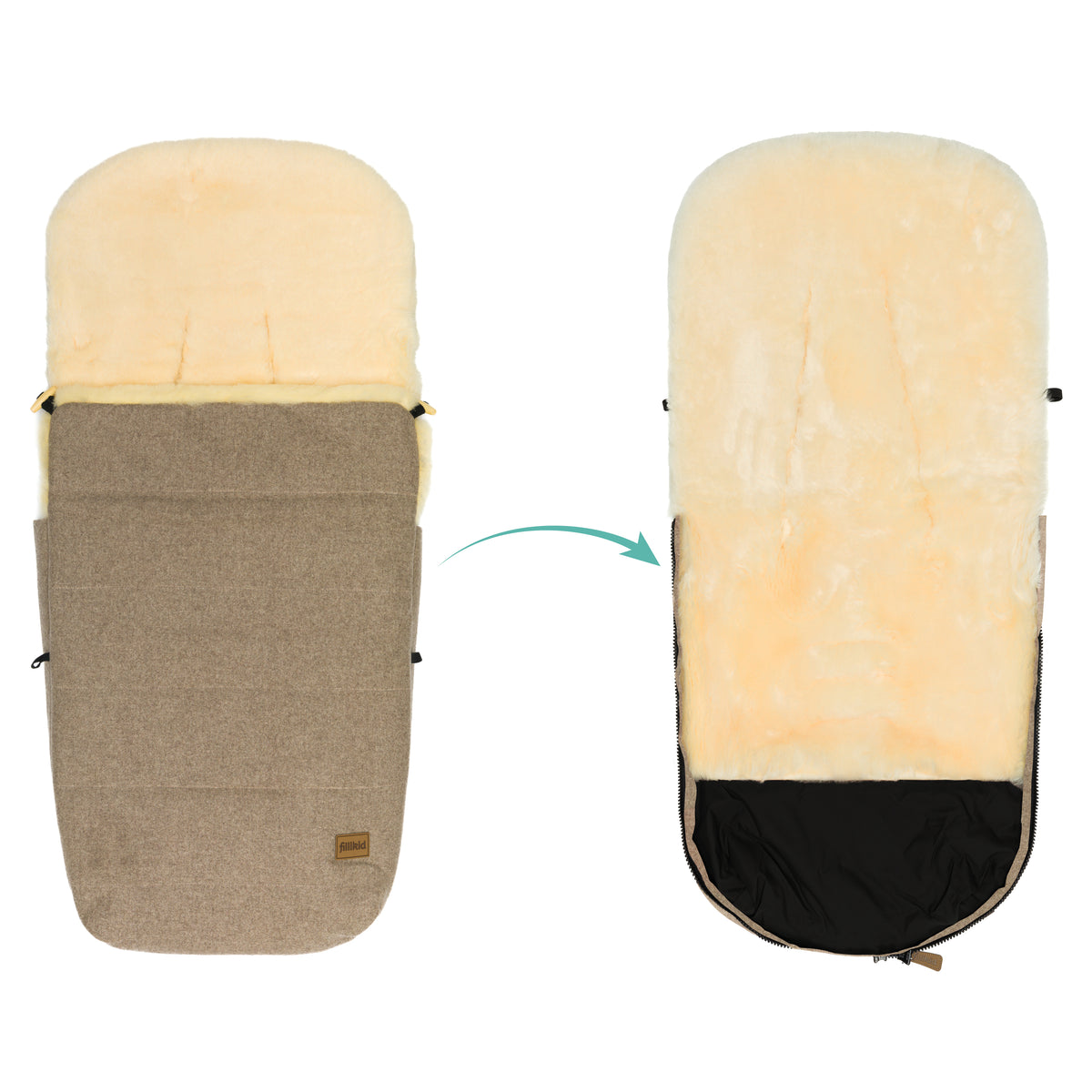 Winterfußsack Bernina Wool