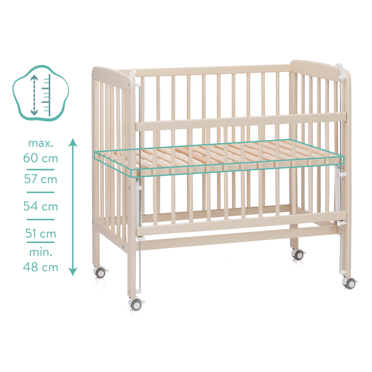 Nino Bedside Cot