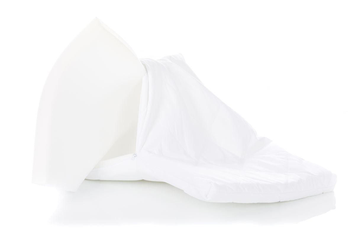 Beistellbett Nino 555-05 + 555451 Matratze weiß 90x45cm