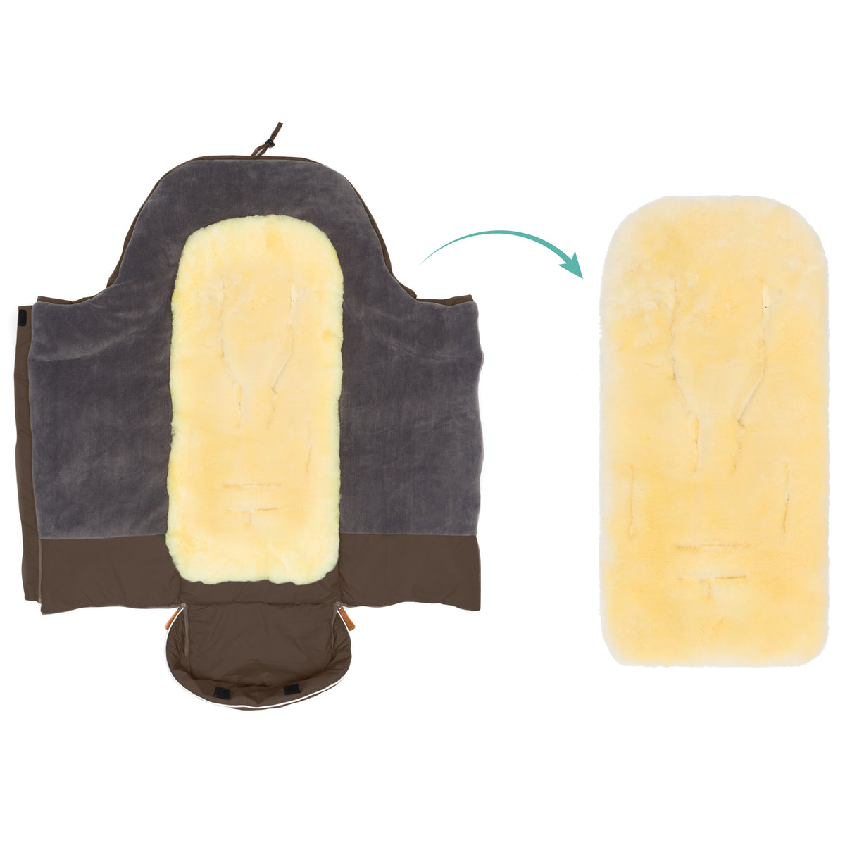 Winterfußsack Nanga