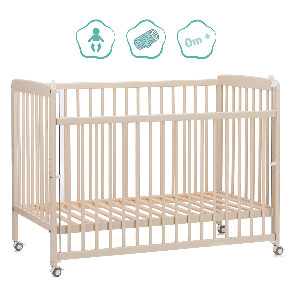 Nena Bedside Cot 120x60 cm