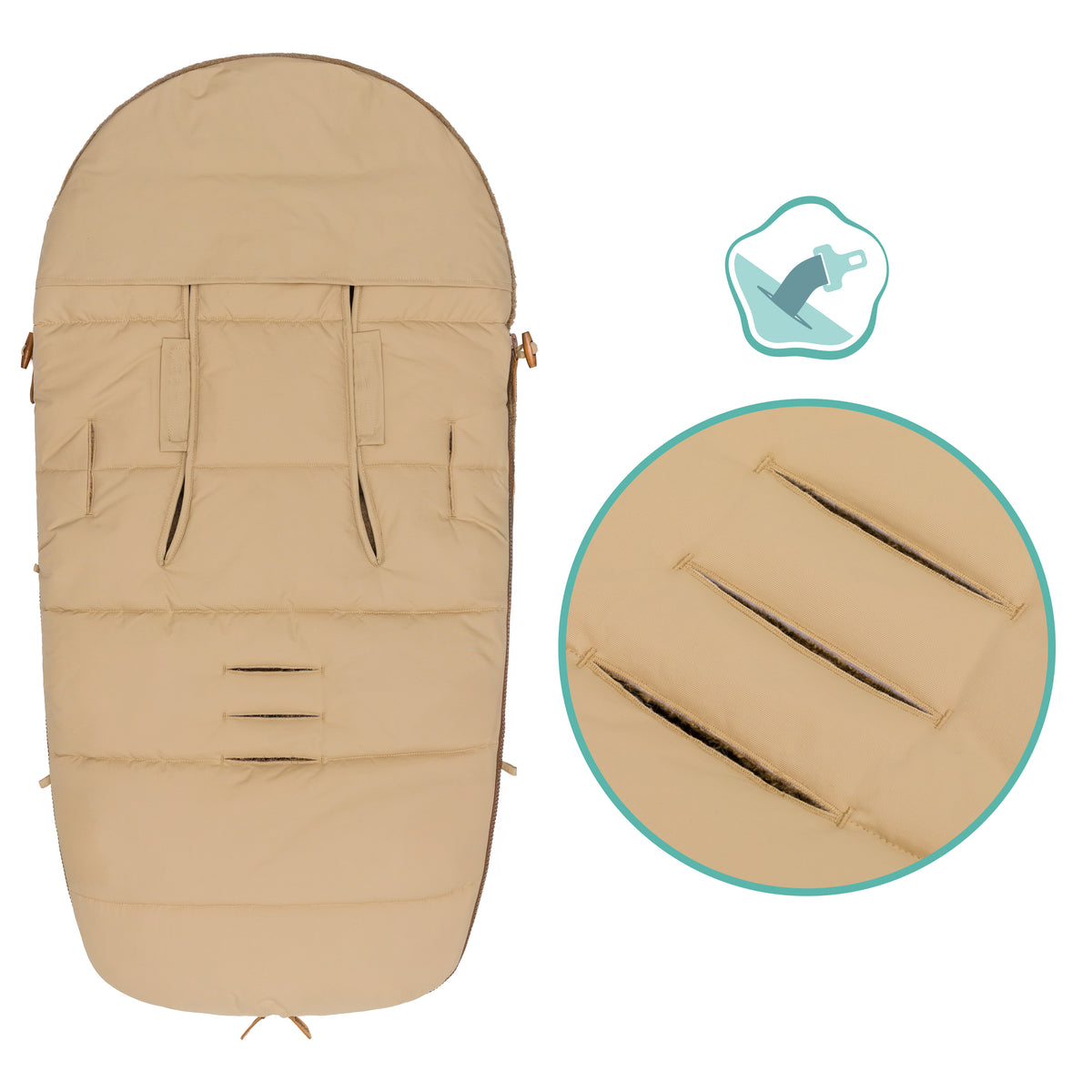 Winter Footmuff Atlas Teddy