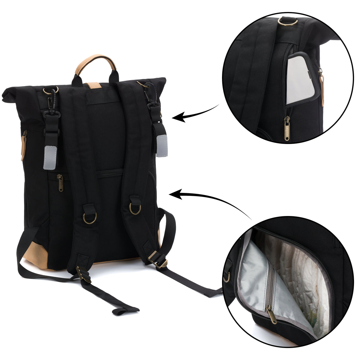 Wickelrucksack Rolltop Berlin