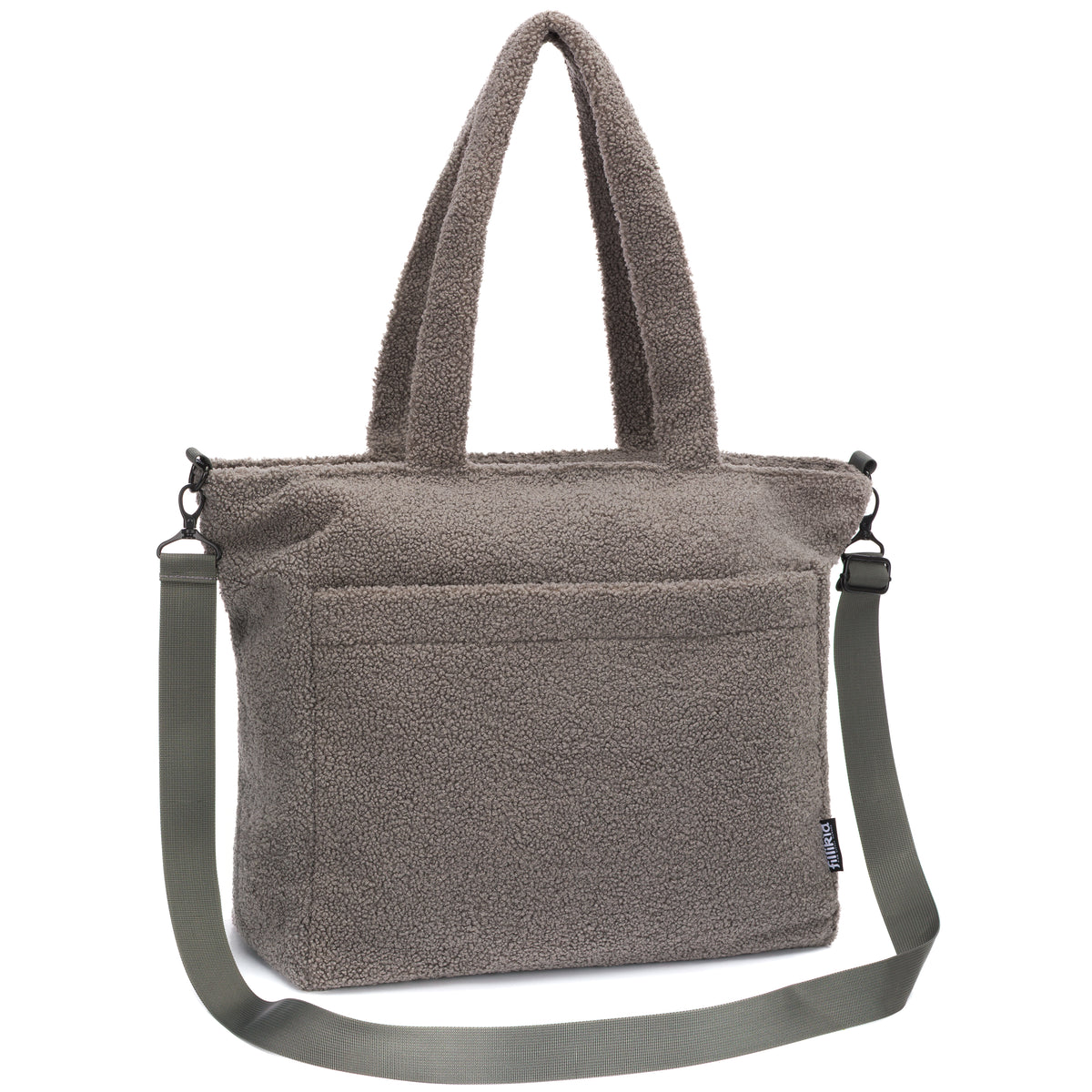 Wickeltasche Teddy Big grau