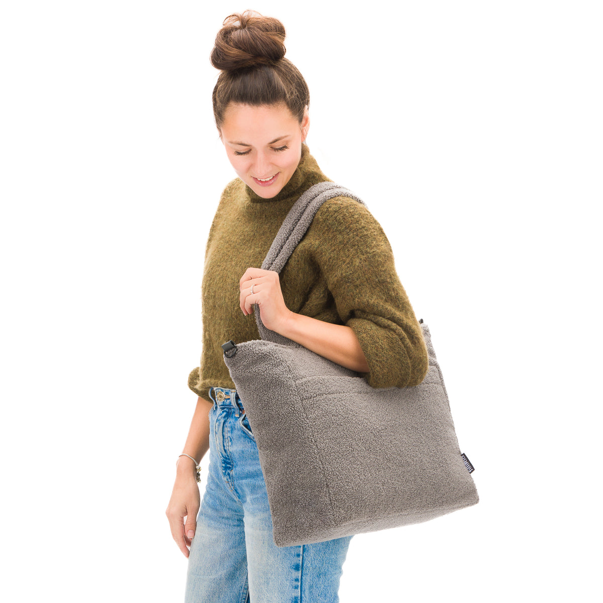 Changing Bag Teddy Big Grey