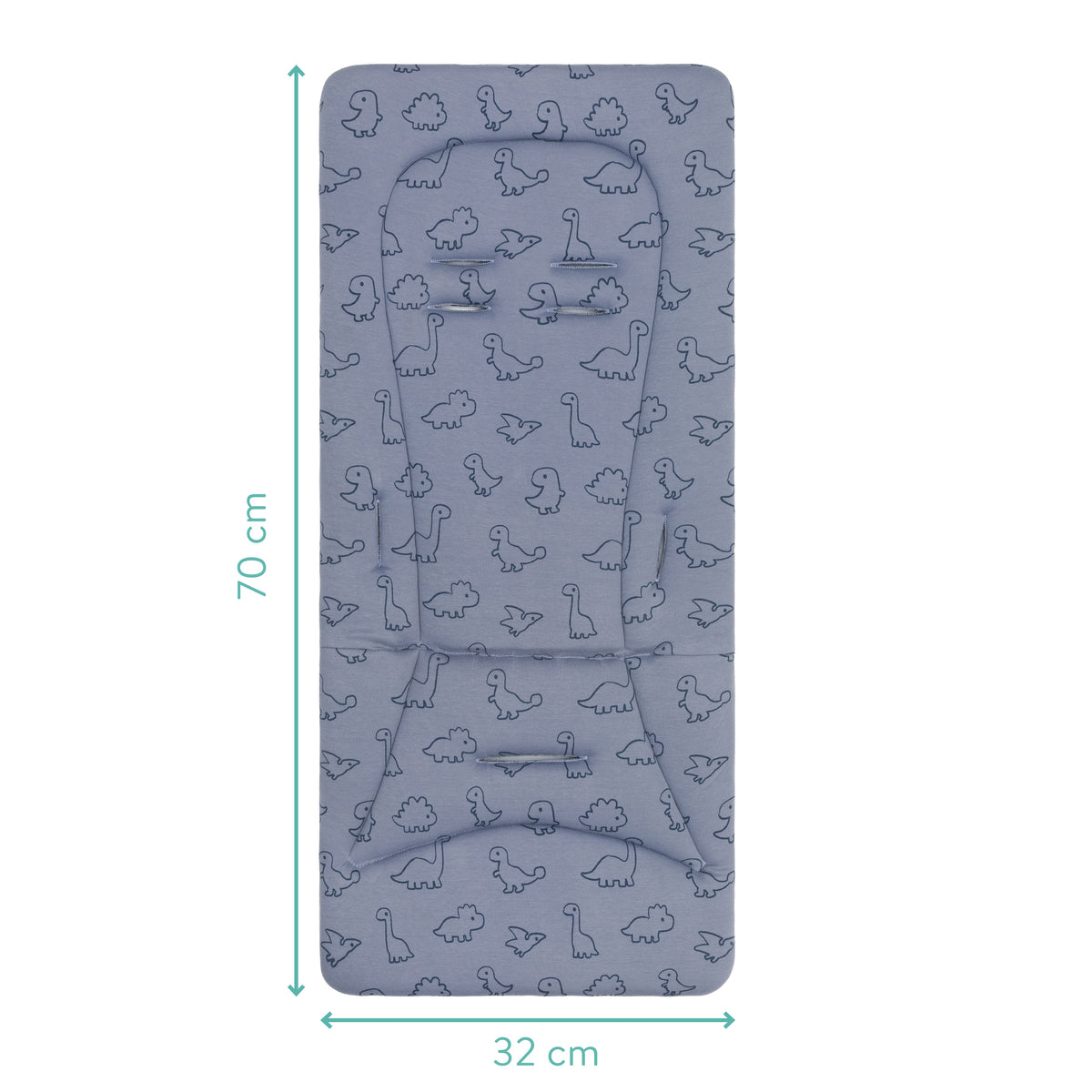 Reversible Seat Liner Jersey 30x73 cm