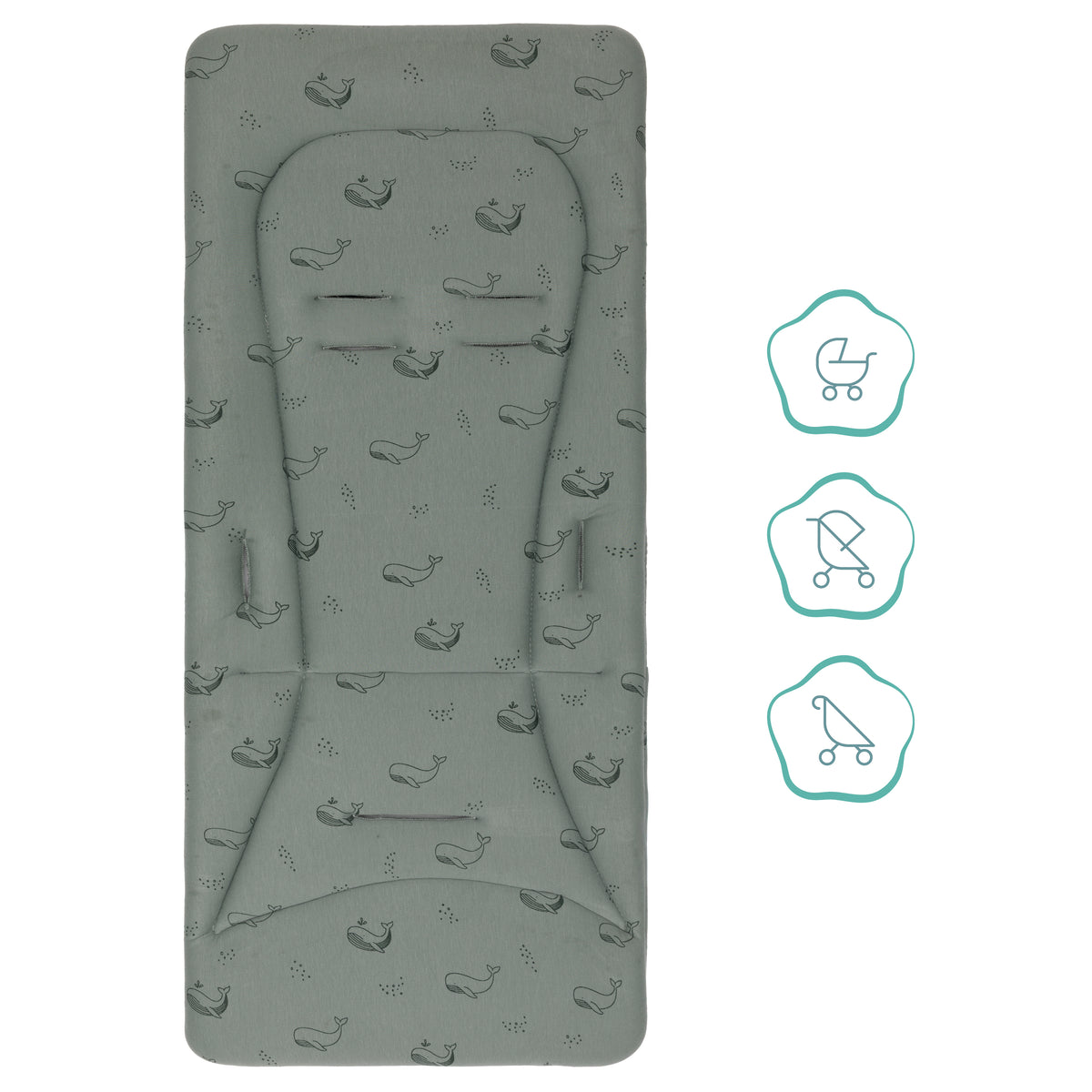 Reversible Seat Liner Jersey 30x73 cm