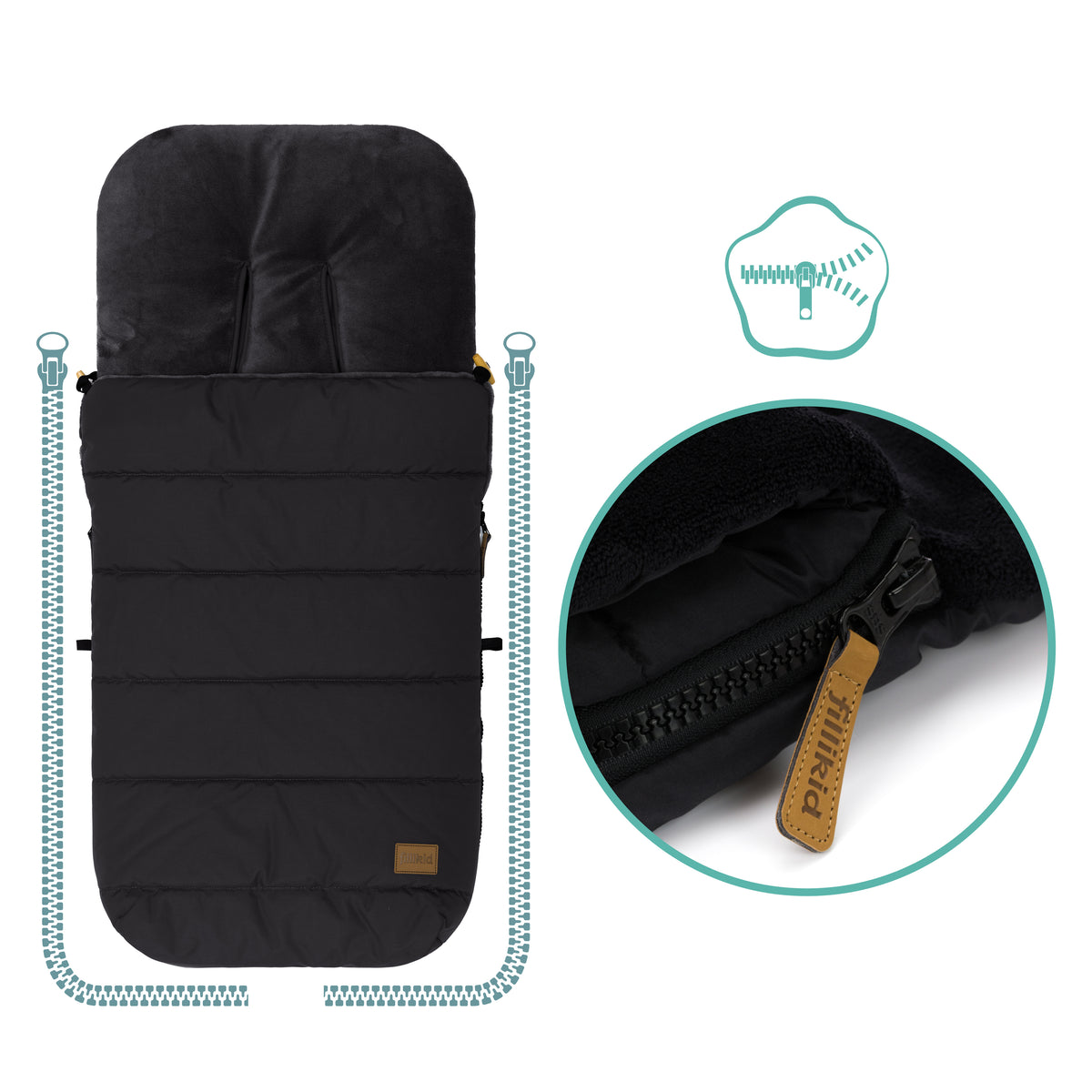 Winterfußsack Lanin