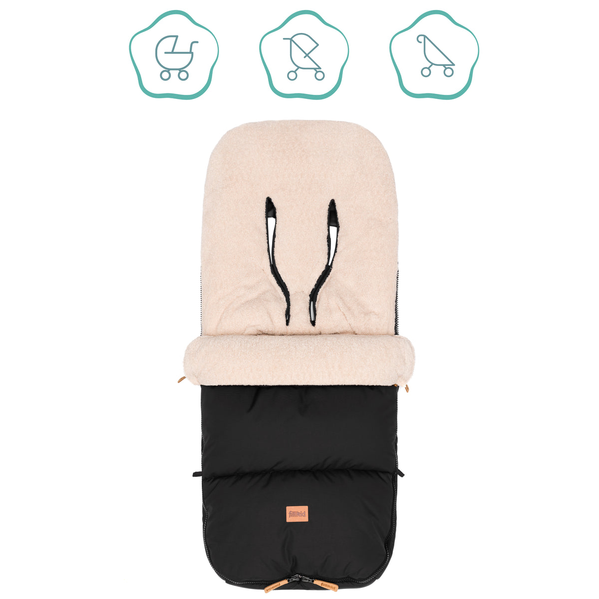 Winterfußsack Kinley Teddy