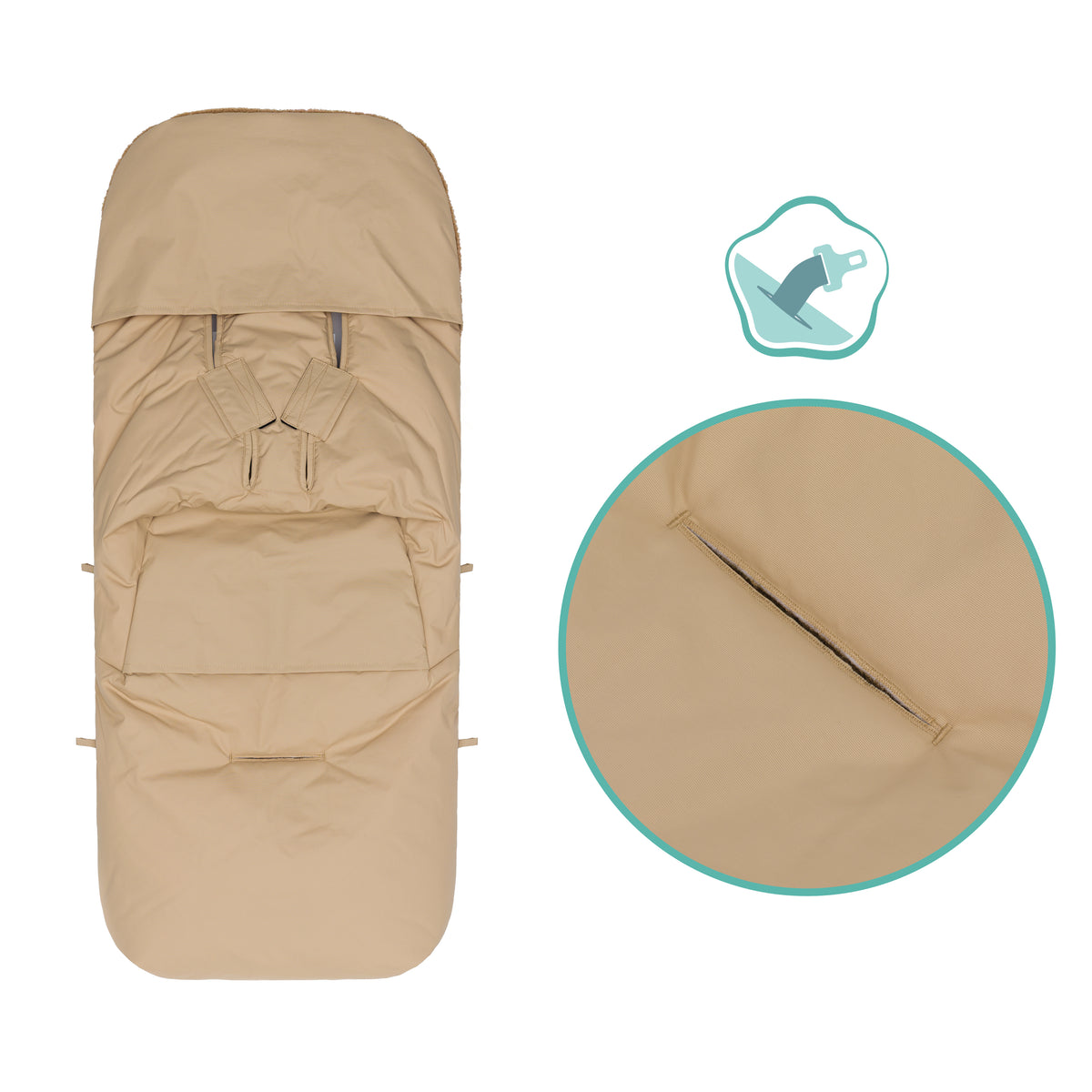 Winterfußsack Kinley Teddy