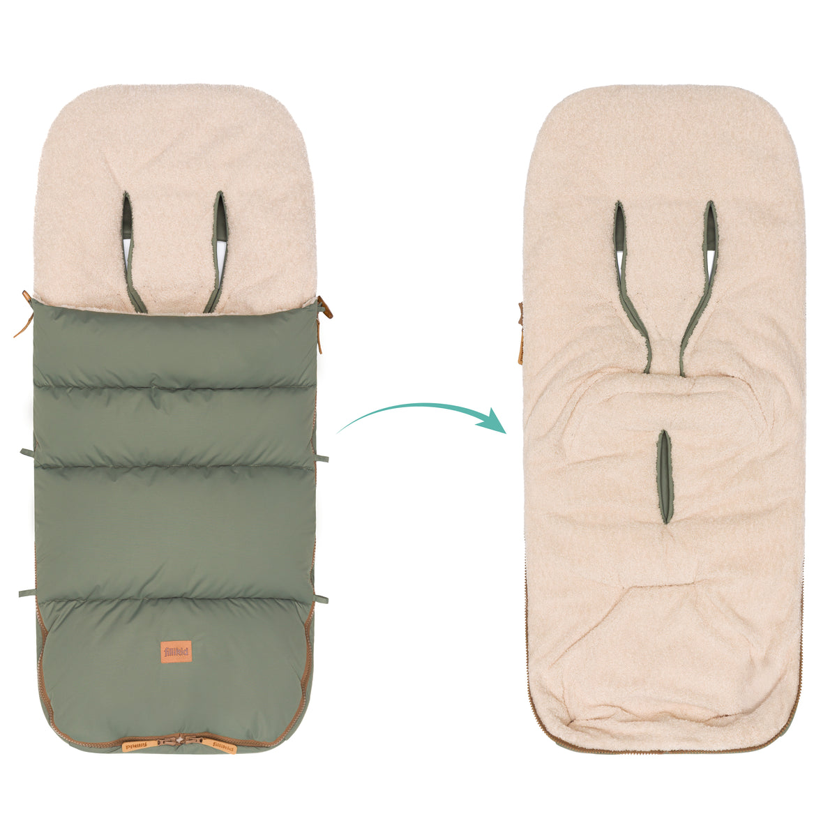 Winterfußsack Kinley Teddy