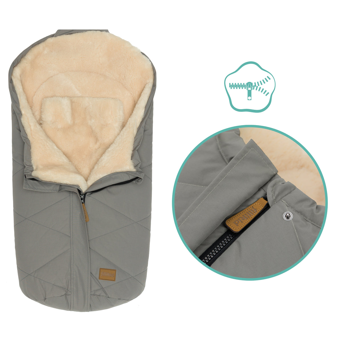 Winter Footmuff Vegan Style