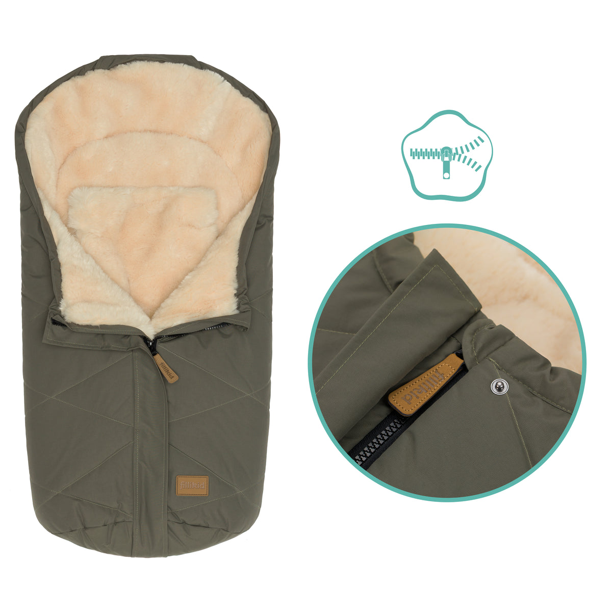 Winter Footmuff Vegan Style
