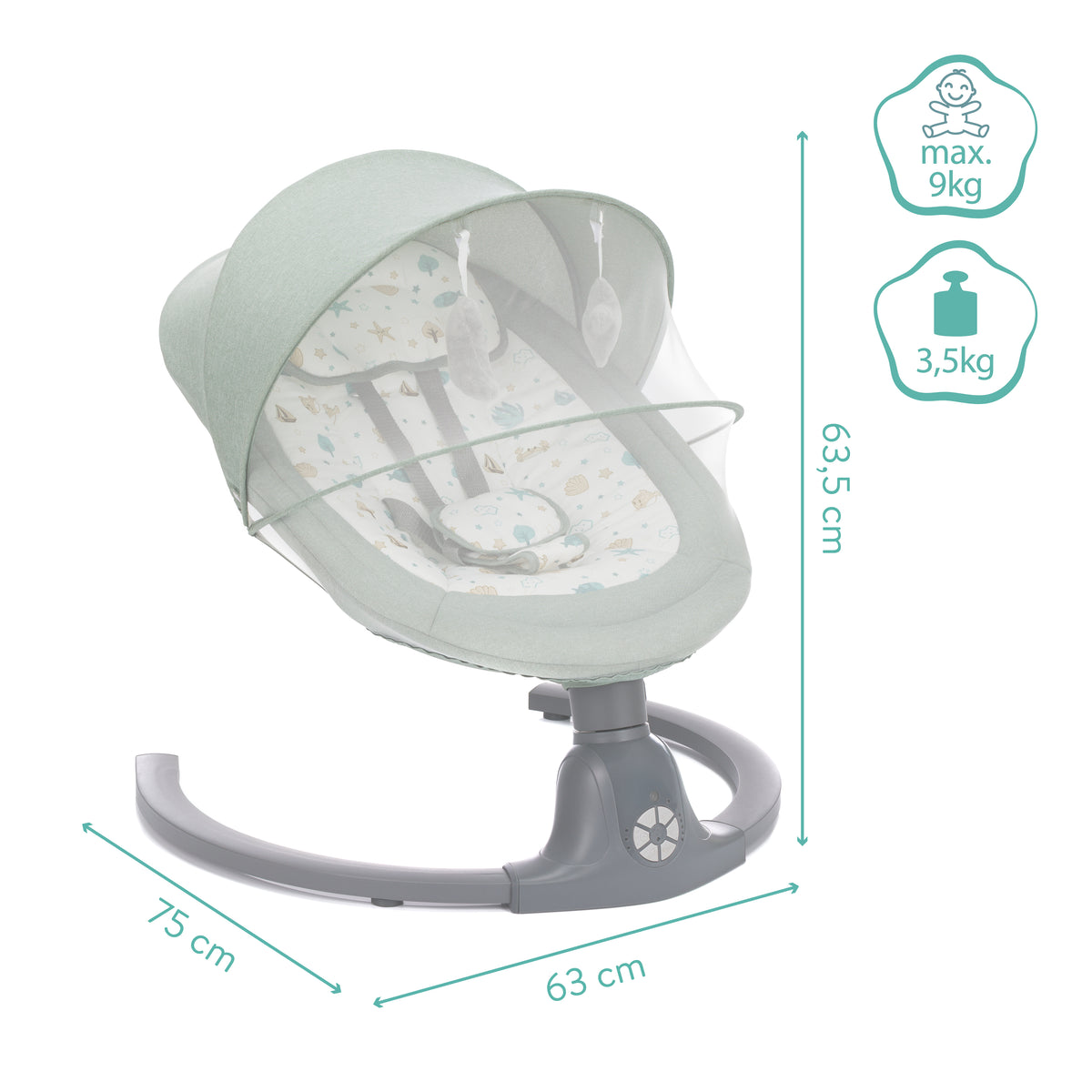 Electric Baby Rocker Stella