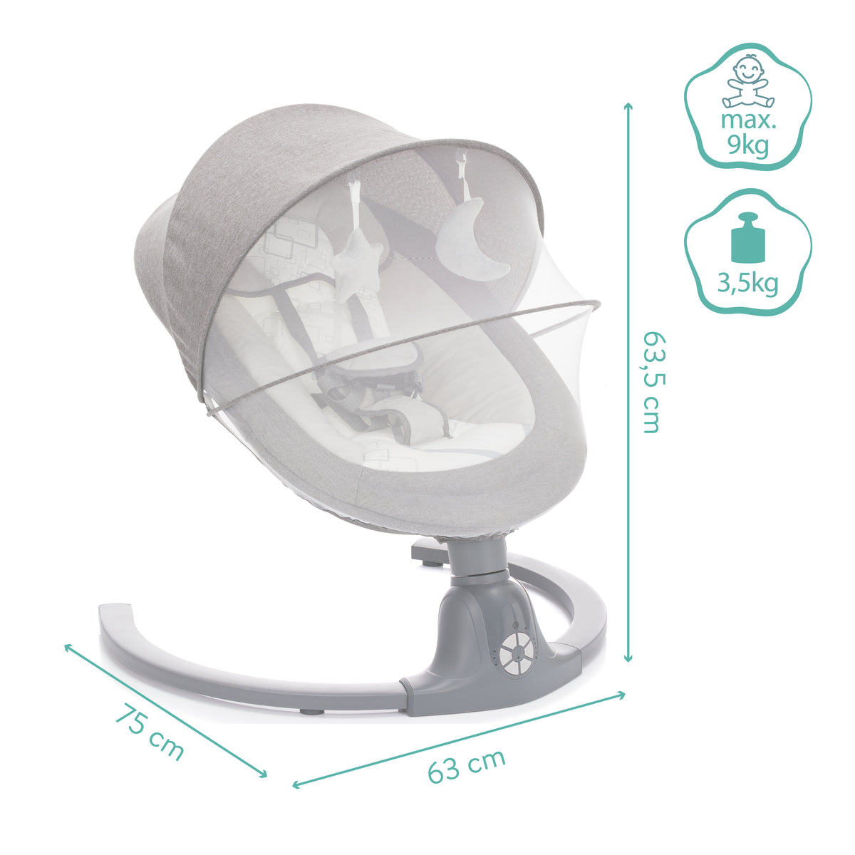 Electric Baby Rocker Stella