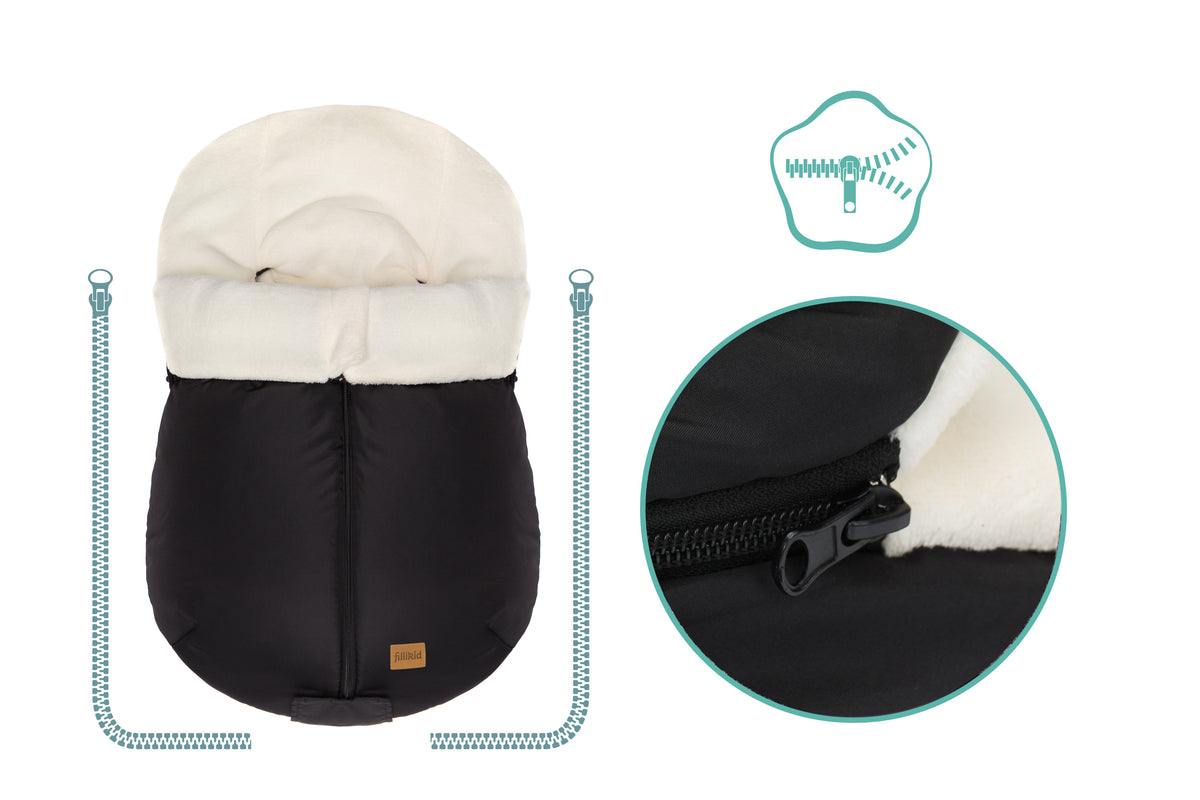 Winter Footmuff Sella with Centre Zip