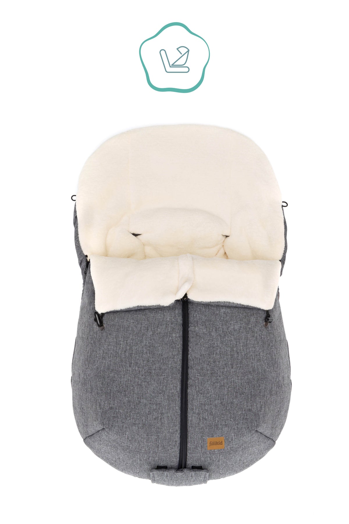 Winter Footmuff Sella with Centre Zip