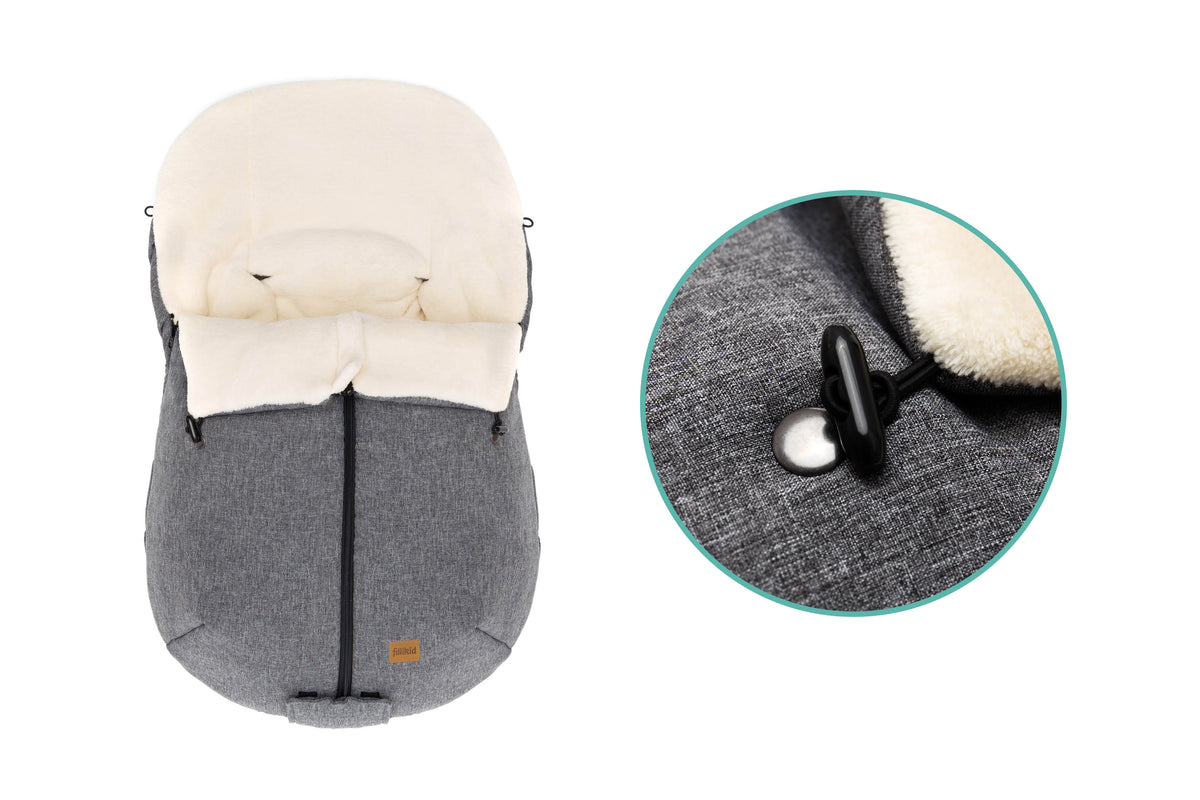 Winter Footmuff Sella with Centre Zip