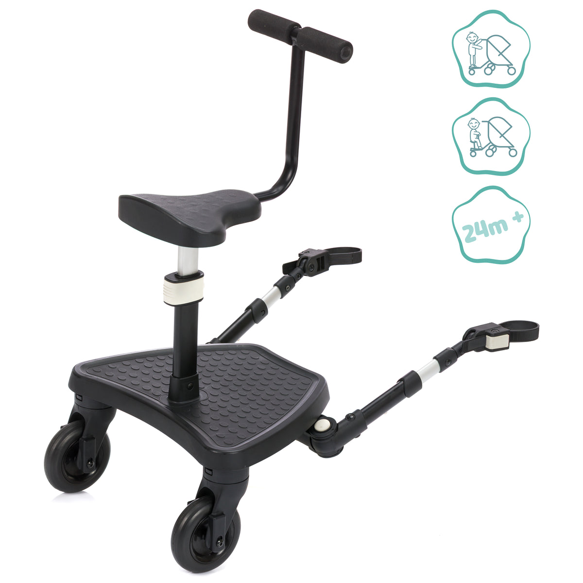 Buggyboard FlexRide schwarz