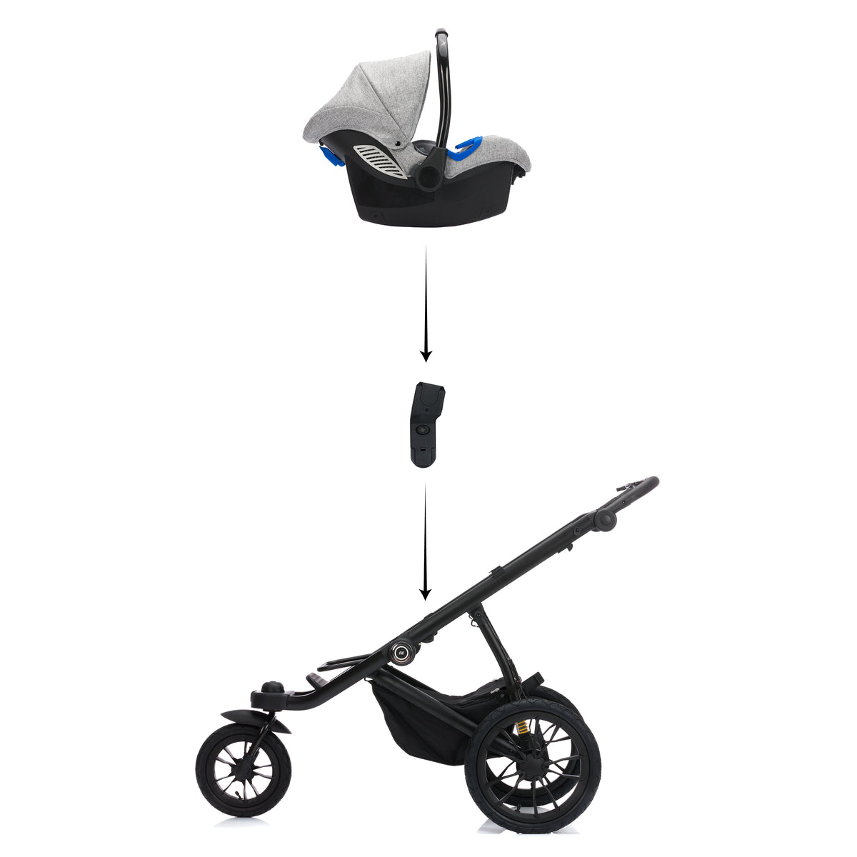 Addapter Maxi Cosi zu S609 Jogger