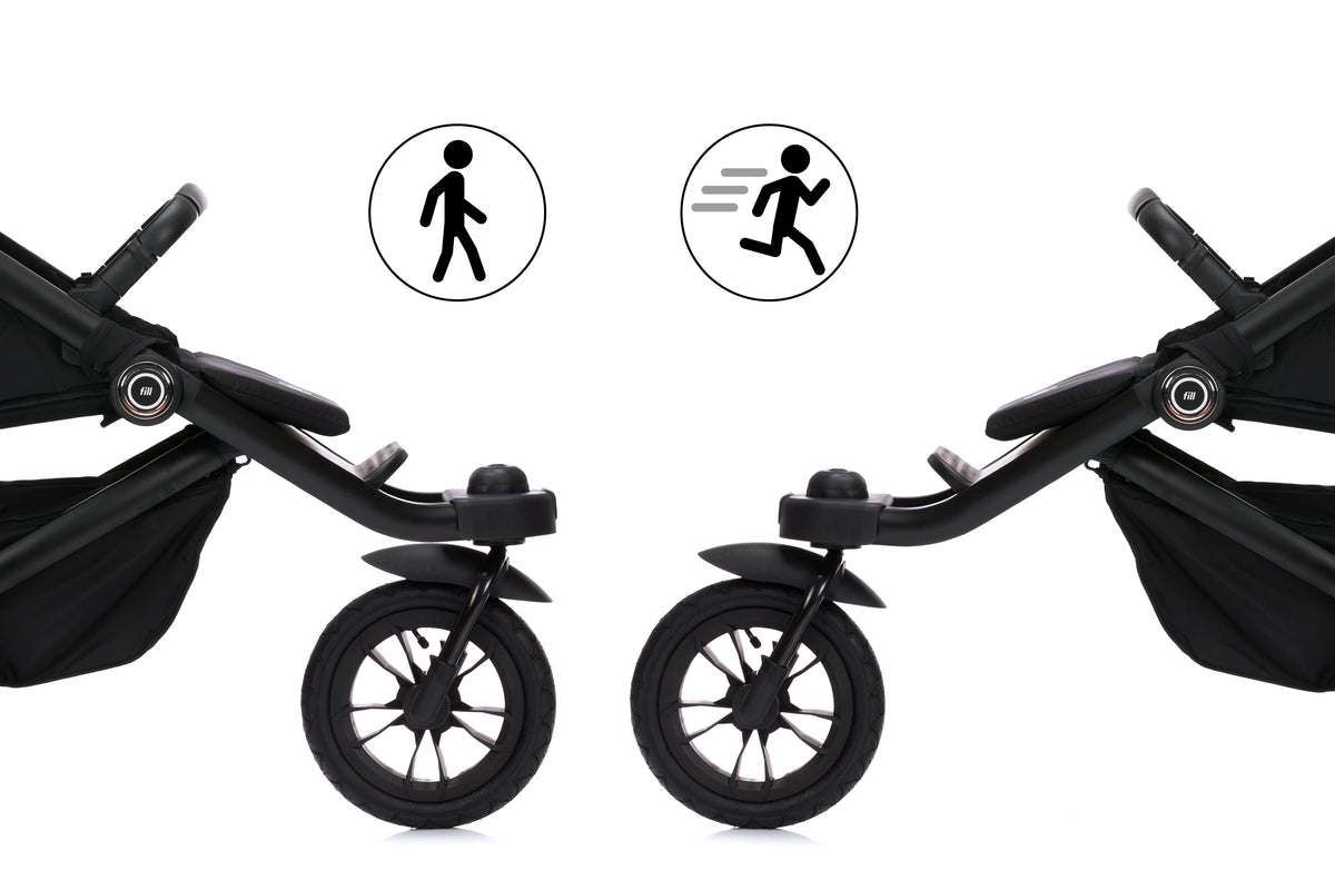 Jogger Run with Air Wheels